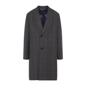 Paul Smith Long Grey Wool Blend Coat - NWT